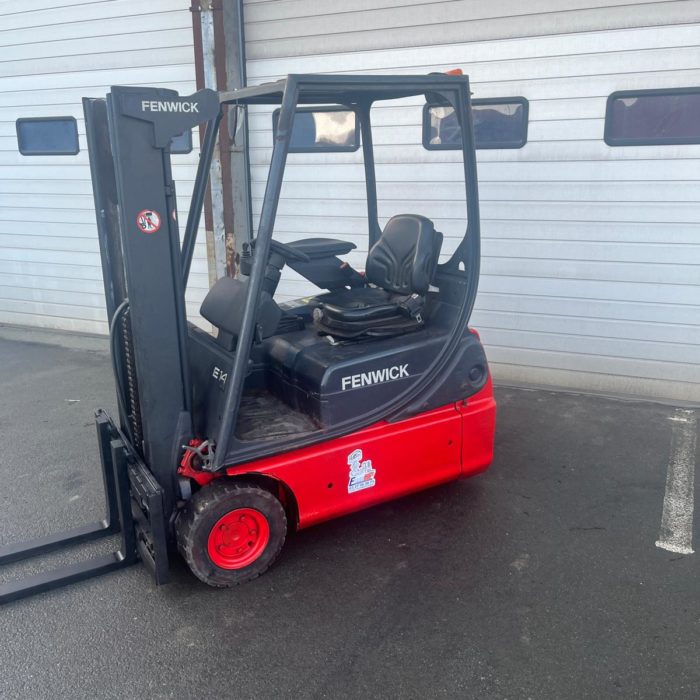 chariot électrique fenwick E14 trois roues