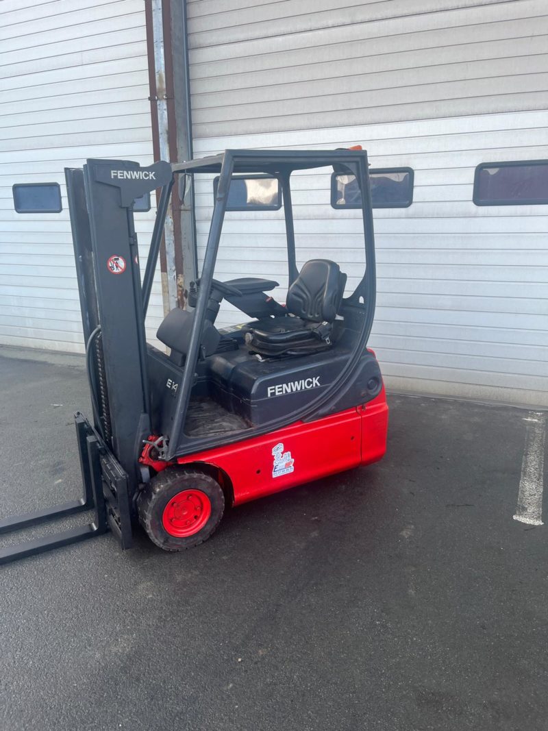 chariot électrique fenwick E14 trois roues