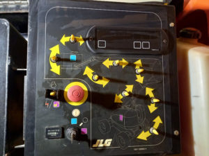 nacelle articulée diesel d'occasion JLG 800AJ hauteur de travail 28m 