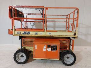 Nacelle ciseau d'occasion diesel JLG 260MRT hauteur de travail 10M