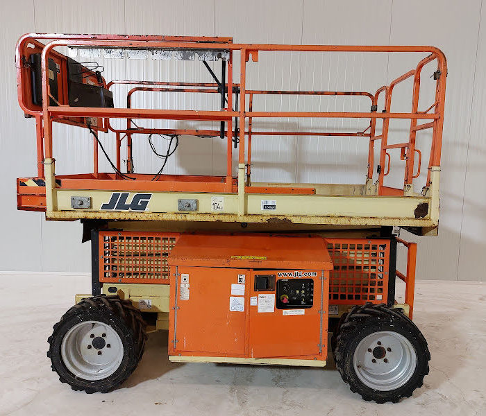 Nacelle ciseau d'occasion diesel JLG 260MRT hauteur de travail 10M