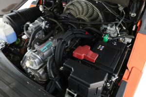 chariot d'occasion gaz Toyota 06-8-FGJ-35-F capacité 3500kg / Mat duplex 4000mm